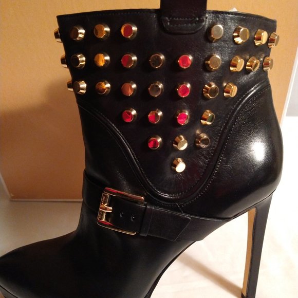 MICHAEL KORS  BRYN STUDDED LEATHER BOOT (**BRAND NEW**) - Picture 7 of 8